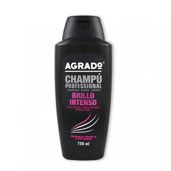 شامپو درخشان کننده مو آگرادو اسپانیا Agrado مناسب موهای مات حجم 750 میل محصول کشور اسپانیا