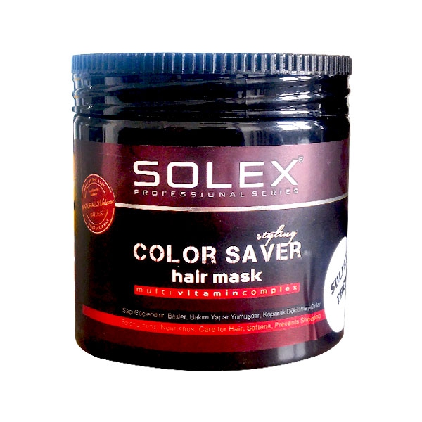 ماسک موی سولکس solex مخصوص موهای رنگ شده 500ml