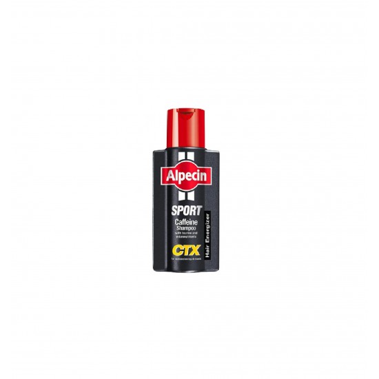 شامپو ضد ریزش مو کافئین ALPECIN آلپسین مدل Ctx Sport حجم 250 میل