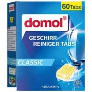 قرص ظرفشویی domol دومول 60 عددی  Geschirr-Reiniger Tabs Classic