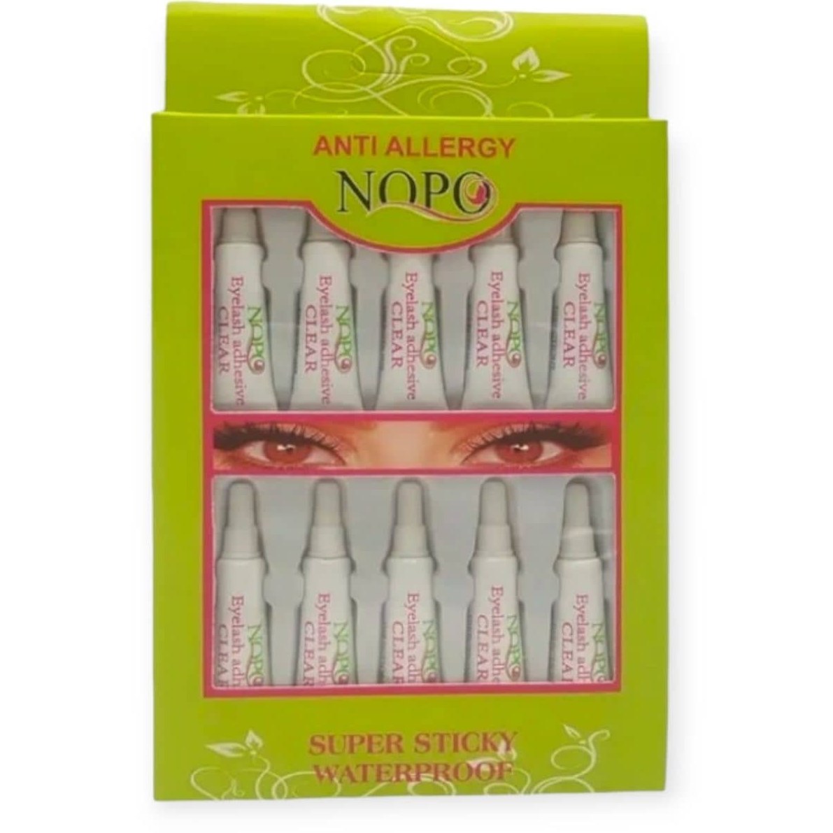 چسب مژه مصنوعی نوپو مدل وزن 1 (1 عدد) گرم رنگ سفیددر فروشگاه آرام شاپ