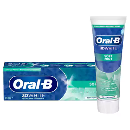 خمیر دندان اورال بی مدل Pro 3D White حجم 75 میل