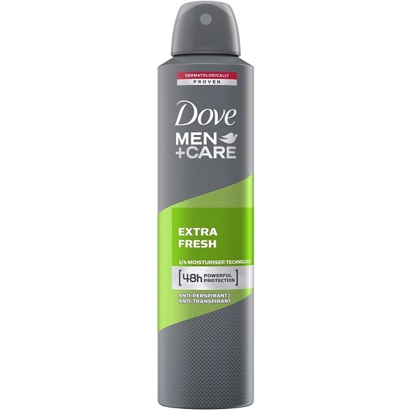 اسپری ضد تعریق مردانه داو مدل Extra Fresh حجم 250 میل