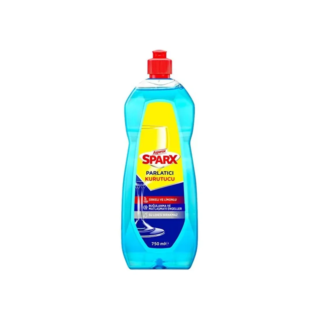 مایع جلادهنده ماشین ظرفشویی آسپروکس Asperox SPARX با رایحه لیمو ۴۰۰ میل
